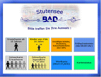 kassenautomat start